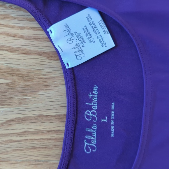 Talula | Baton. Purple Tank Top. Size Large. - Picture 4 of 7